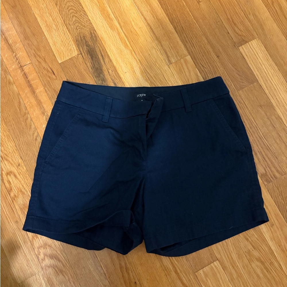 J. Crew Women's Dark Blue Bermudas